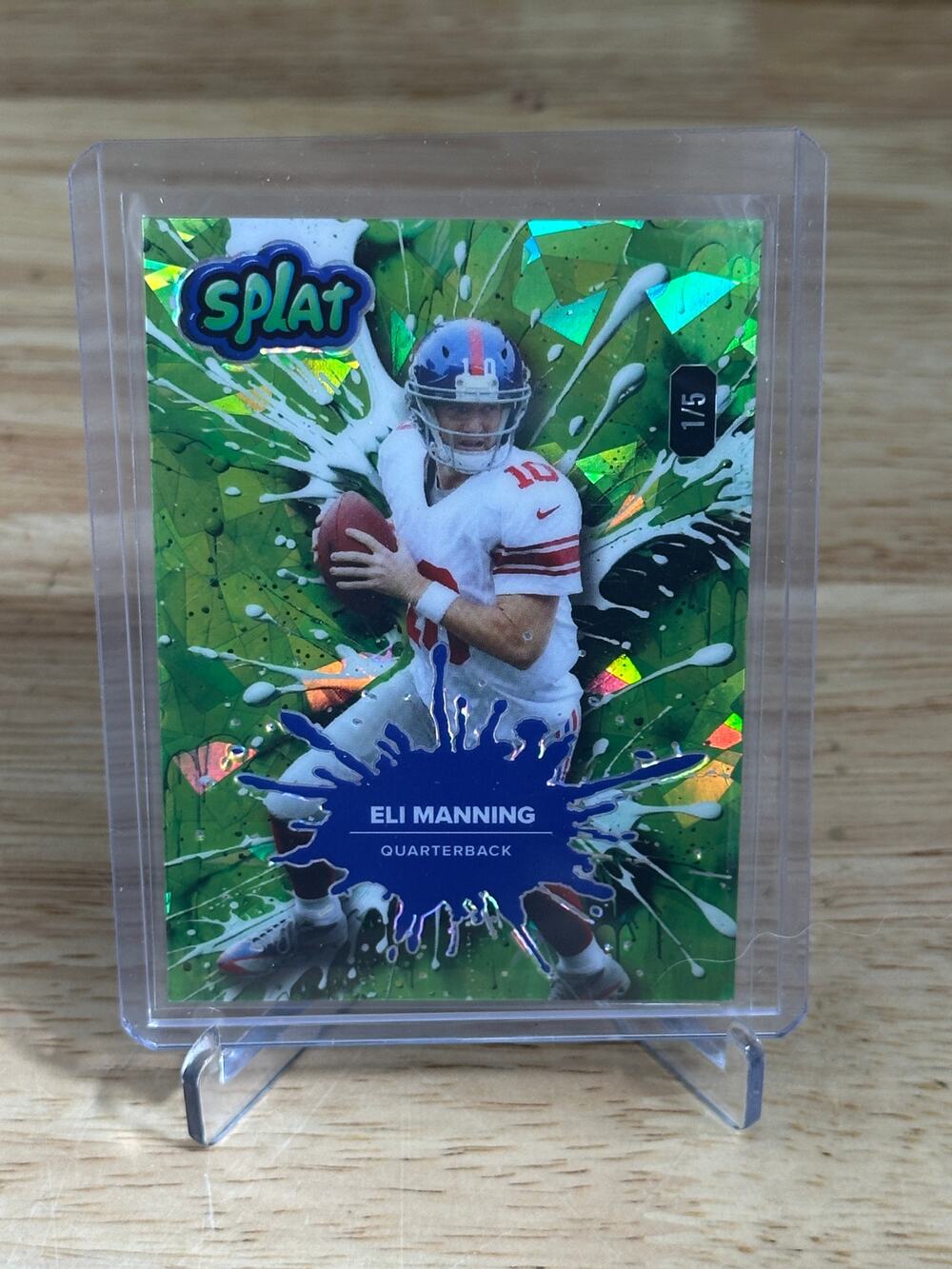 2025 Wild Card Splat Eli Manning /8 - SBLIM02-EM
